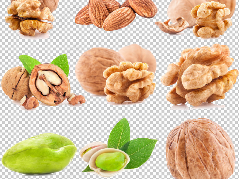 坚果png免抠素材透明元素图片下载png素材