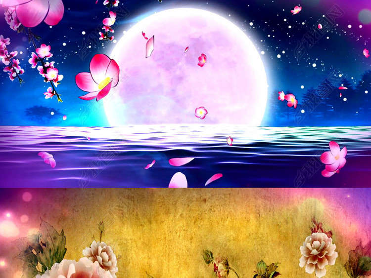 千古配乐成品花千骨主题曲歌曲舞台背景