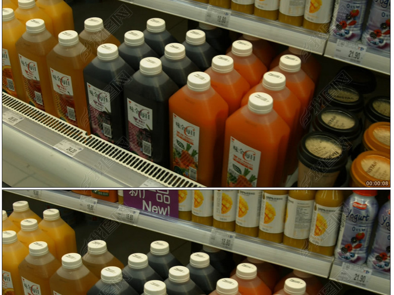 实拍沃尔玛饮料商场超市宣传片(图片编号:168