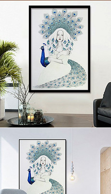 装饰画简单画 230x400a0a0