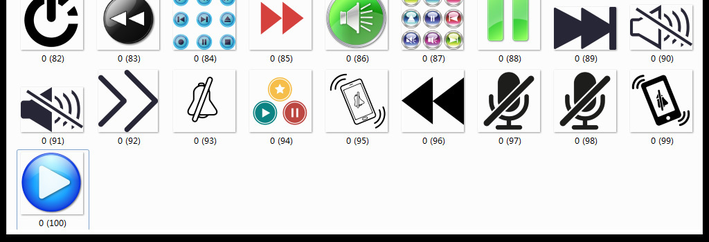 各种播放暂停快进快退静音开机关机按.图片设