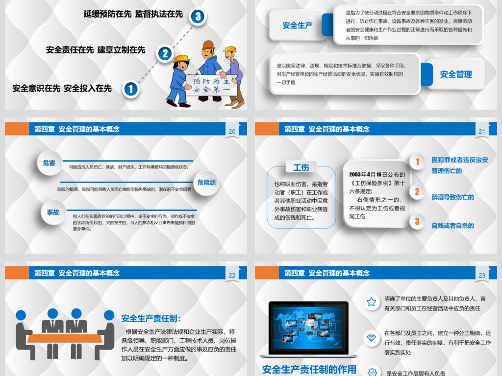 【完整内容】49页安全生产管理培训教材