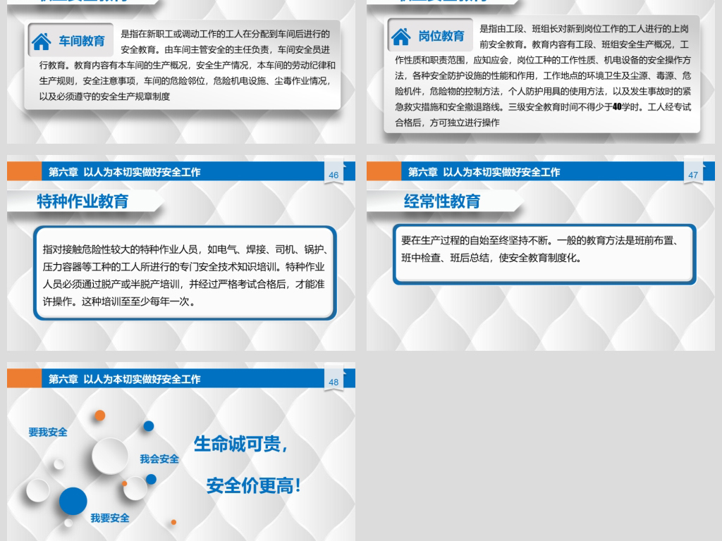 【完整内容】49页安全生产管理培训教材