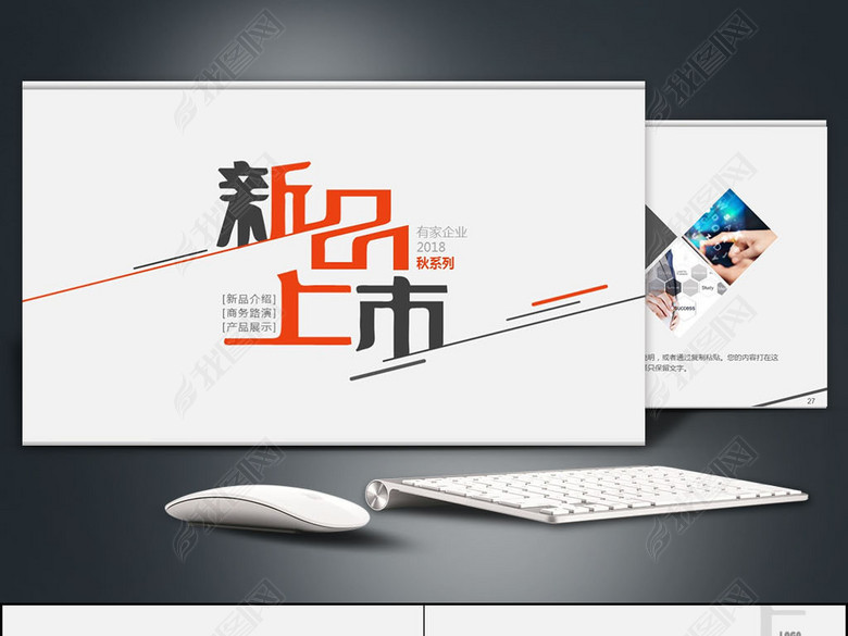 2018时尚新品上市营销方案品牌推广模板(图片