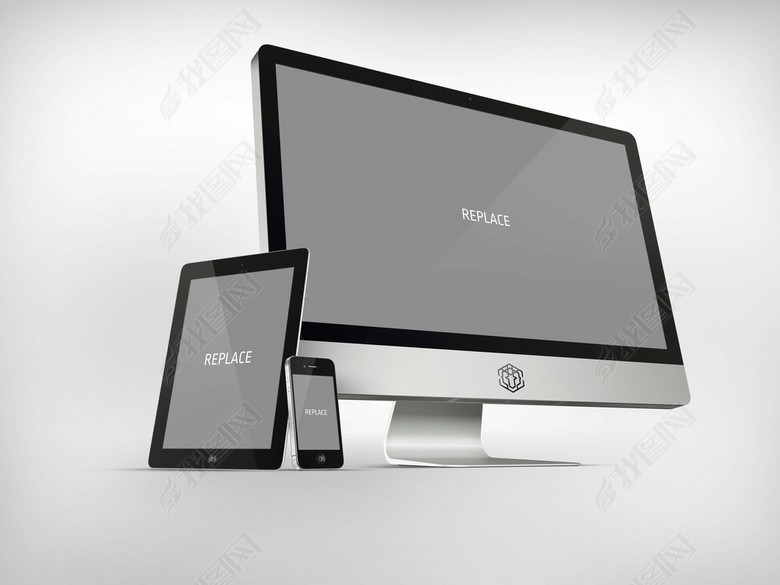 国际化高大上苹果电脑IPAD手机展示微信UI界