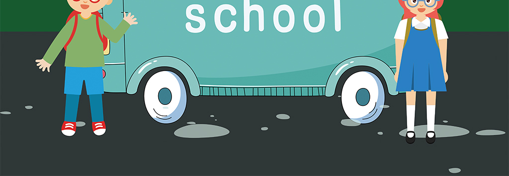 手绘卡通幼儿园开学入学报名海报图片设计素材