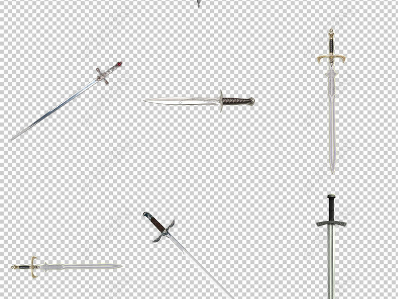 各种剑免抠png透明图层素材图片下载png素材