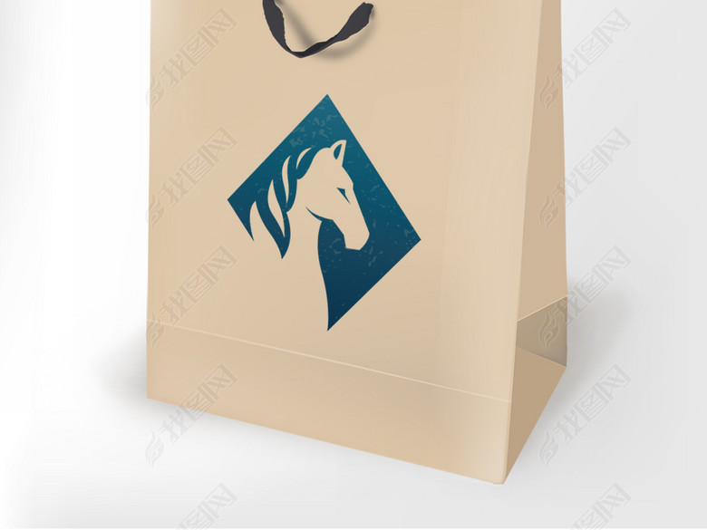 创意马logo房地产物业管理标志服装商标(图片