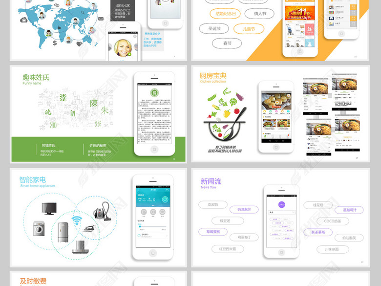 【实用】2017创意APP产品展示ppt(图片编号: