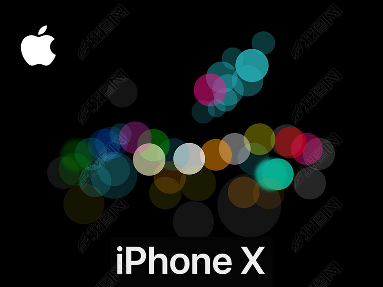 高端大气官方高清iPhoneX海报模板设计(图片