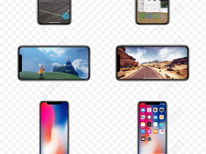 2017苹果新品iphonex手机素材图片下载png素