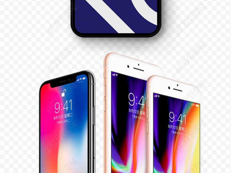 2017苹果新品iphonex手机素材图片下载png素
