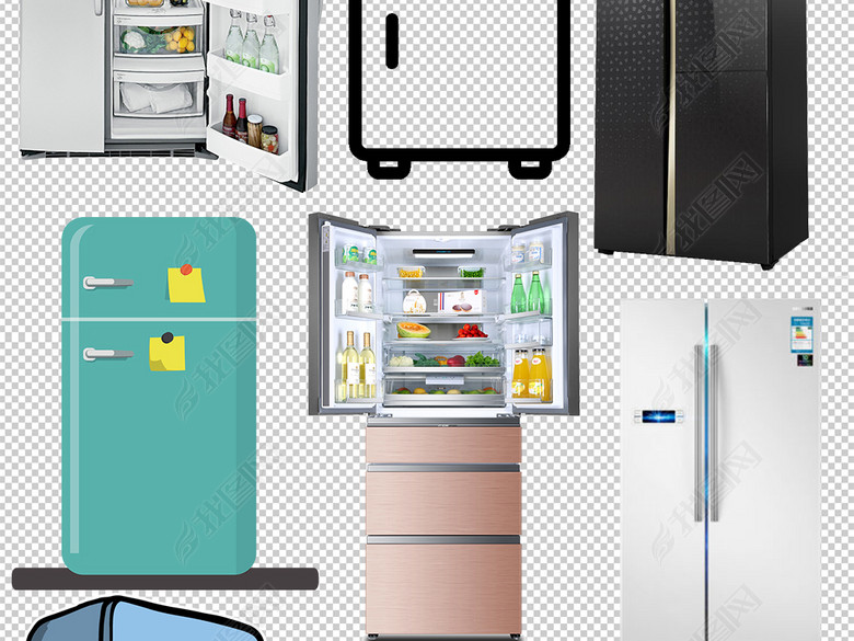 京东家用电器冰箱大家电设计素材图片下载ps