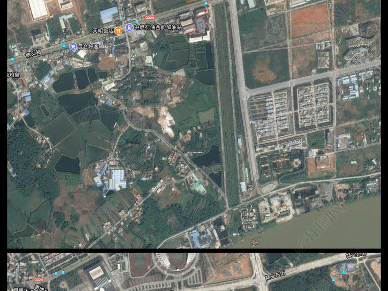 2017高清谷歌惠州市卫星地图图片下载(图片编