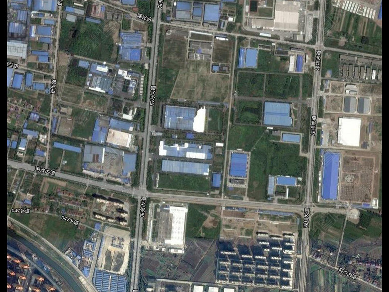 2017高清谷歌荆州市卫星地图图片下载(图片编