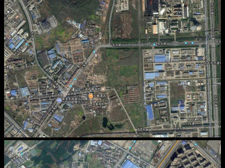 2017高清谷歌南京市卫星地图图片下载(图片编