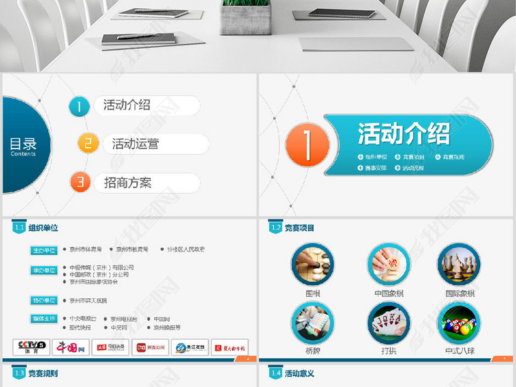 商务活动运营策划招商合作商业推广PPT