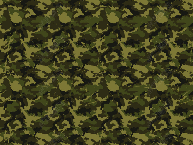 军需用品迷彩秋冬迷彩印花美式迷彩服特种部队