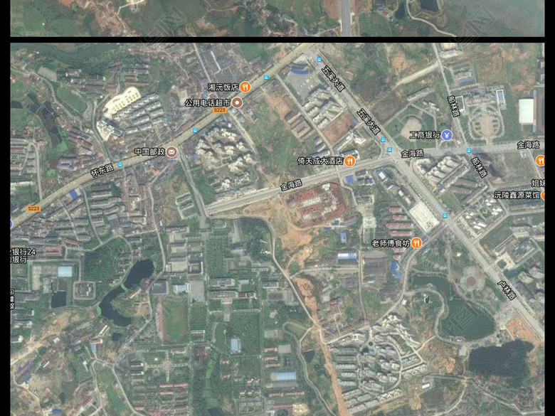 高清2017怀化市谷歌卫星地图图片下载(图片编