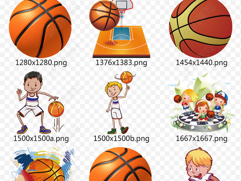 学校创意篮球比赛运动海报PNG设计素材图片