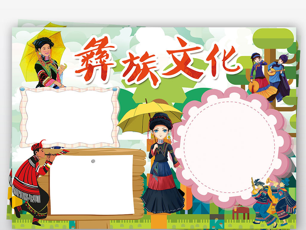 人口和民族的地理小报_人口和民族的思维导图