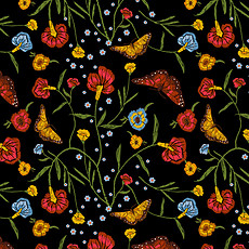 绣蝴蝶图 230x230a0a0