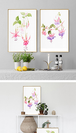 怎么简单的画水彩花 264x460a0a0