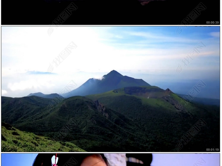 《少年中国说》朗诵背景视频素材