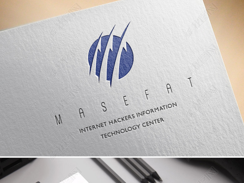 创意蓝色风向标箭头logo品牌标志(图片编号:17