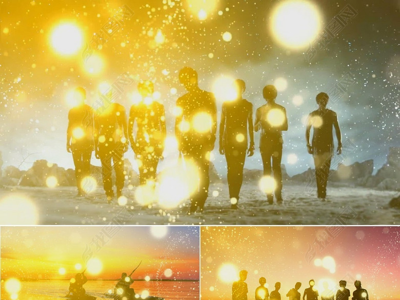 歌曲《我们不一样》舞台背景视频(图片编号:1