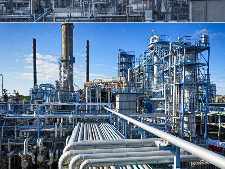 石油化工天然气管道石化企业茂名乙烯厂炼油图