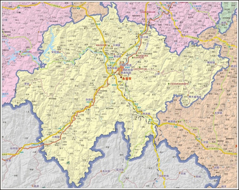 永安市地图高清大图(图片编号:17134447)_其他