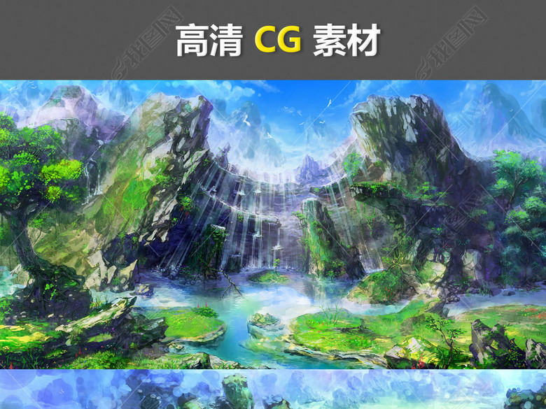 CG影视动画三维动画影视特效漫画桃花岛图片