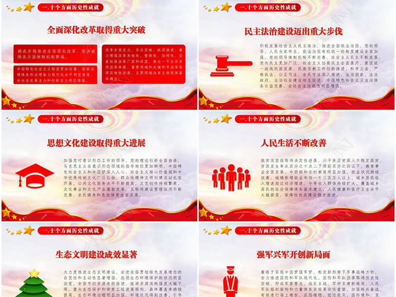 不忘初心牢记使命微党课学习PPT模板(图片编