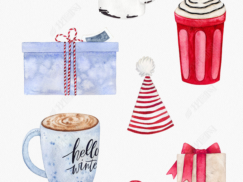 2018狗年新春海报素材图片png卡通图片下载p