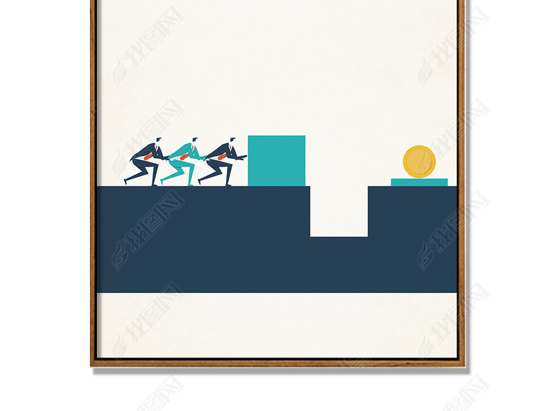 企业励志名言团队精神奋斗文化展板超越励志挂