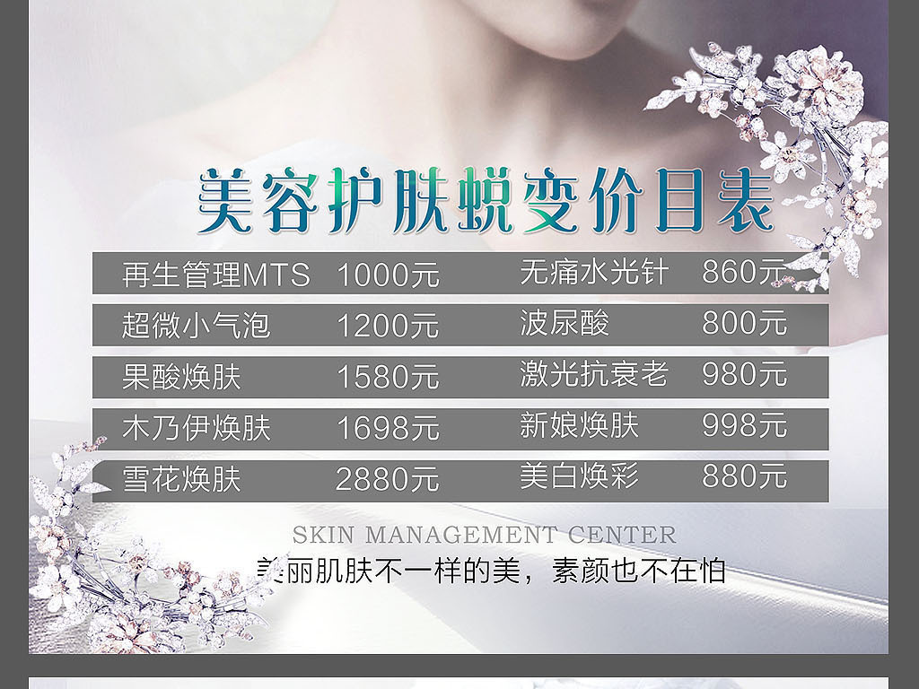 招聘皮肤管理_美容皮肤管理招聘广告图片(4)