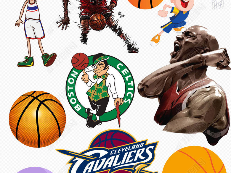 2017校园篮球比赛海报PNG素材图片下载png素