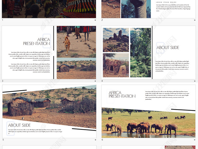 美国加州旅游营销策划文案PPT模板(图片编号