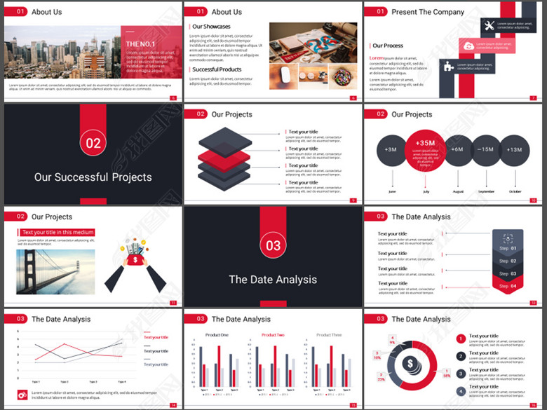 2018黑红商务工作总结年终汇总报告图片下载