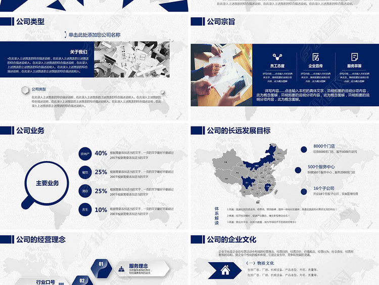 商业项目融资大学生微创业计划书PPT模板