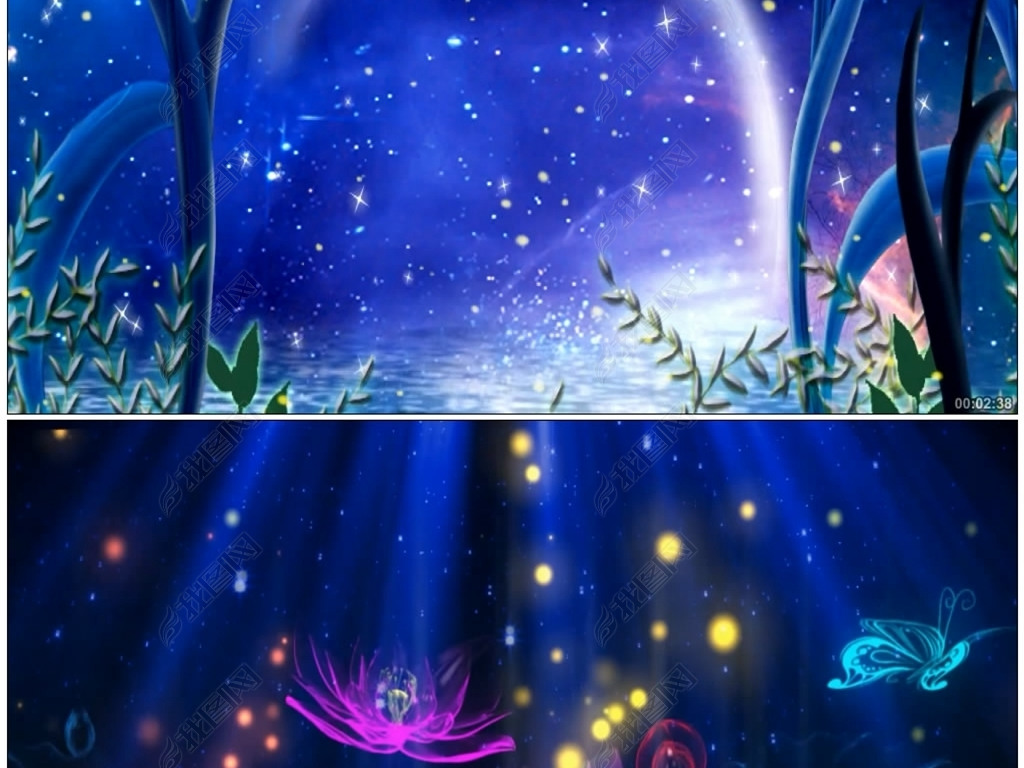 夏夜之美虫儿飞伴奏少儿节目表演