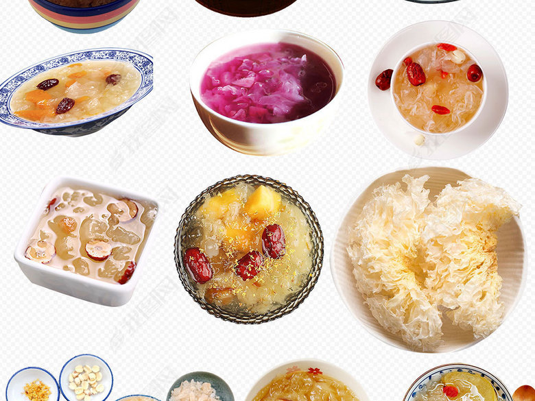 各种粥稀饭八宝粥png免扣素材图片下载png素材-其他-我图网