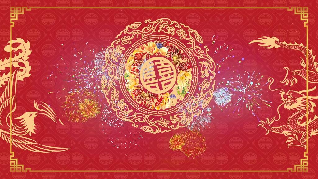 led高清唯美喜庆婚庆婚礼拜堂拜天地下载-编号17337984-led视频素材
