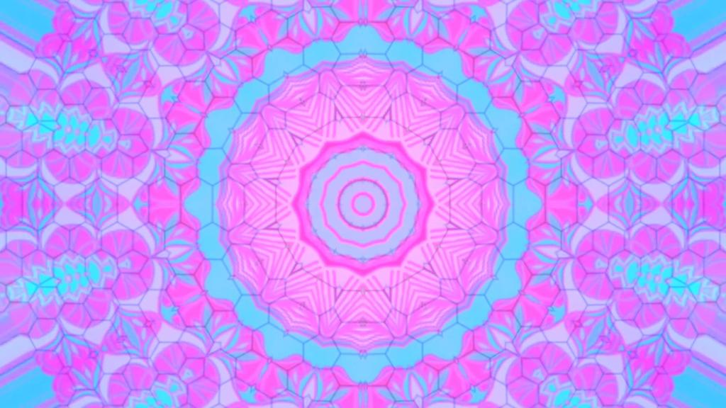 高清夏日万花筒动态背景素材