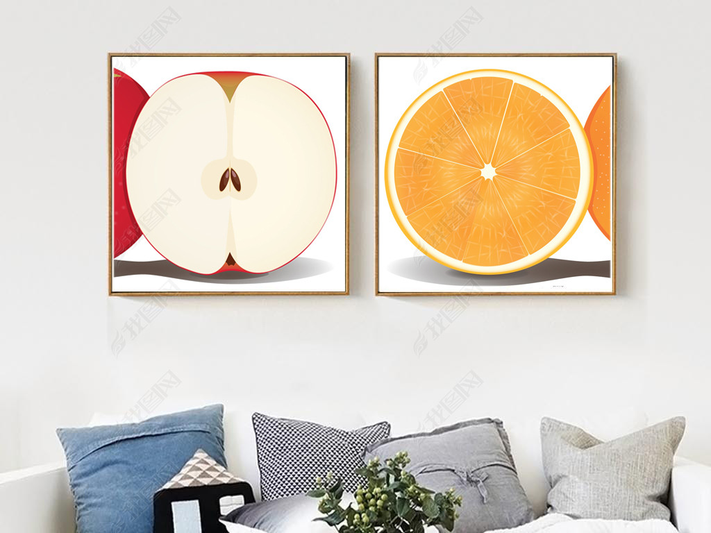 装饰画简约风 jpg