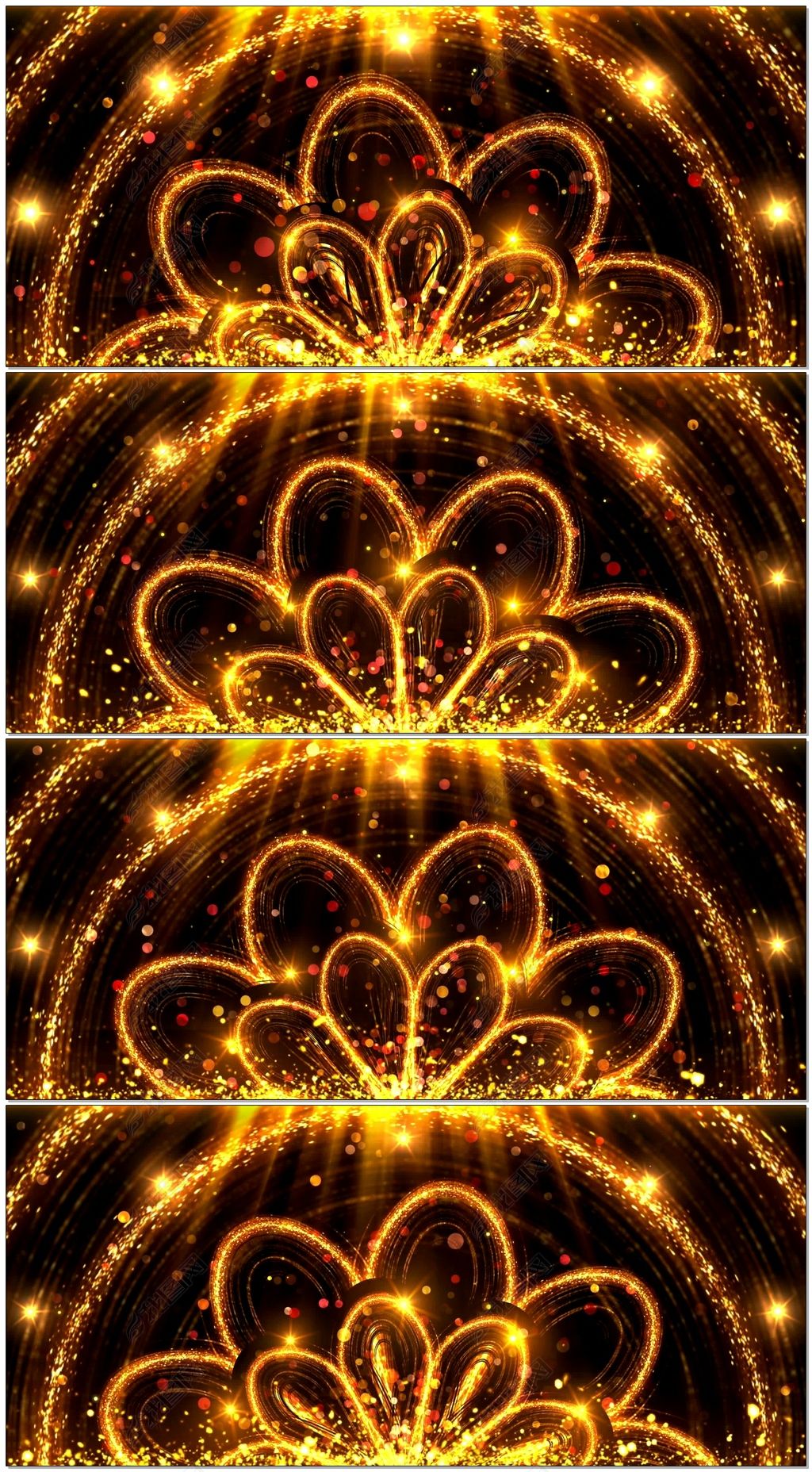 2018狗年元旦新年春节晚会歌曲舞蹈背景