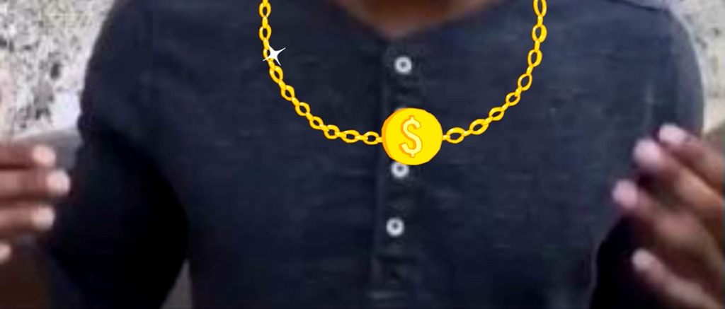 金链子雪茄黑眼镜AE模板