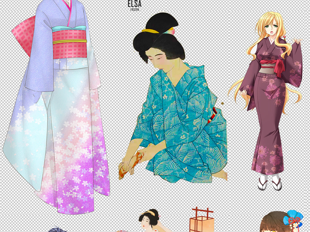 和风衣服_和风衣服素材