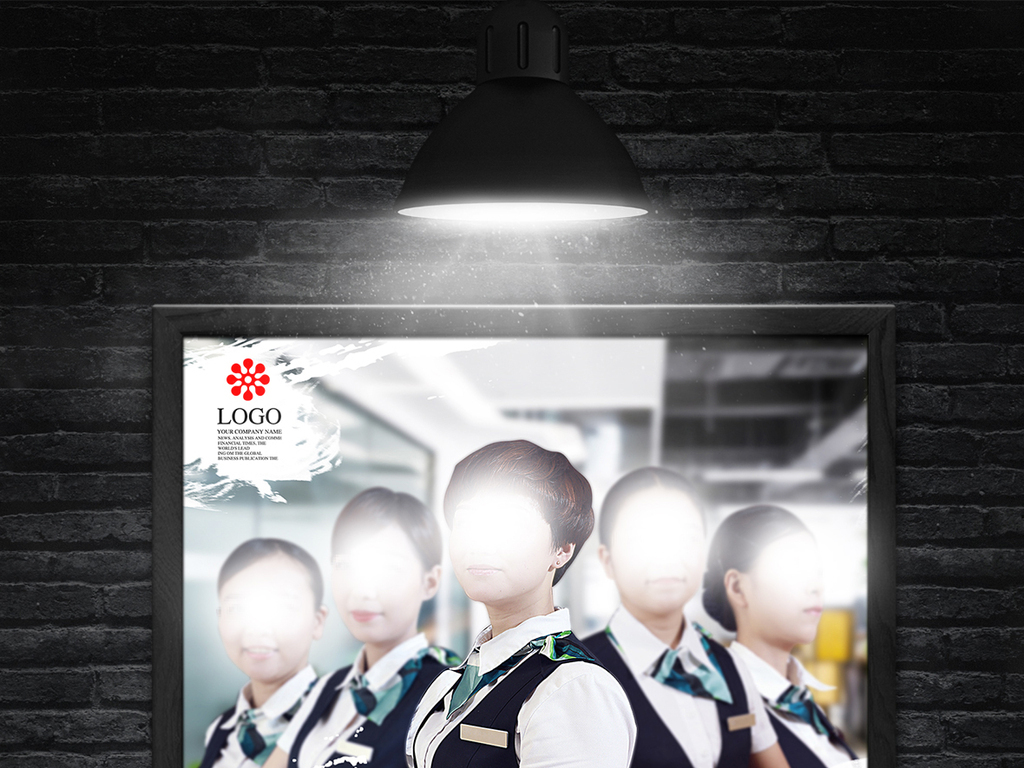 团队合作微电影海报设计